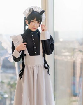 [Fantasy Factory] 小丁Cosplay – 黑猫女仆