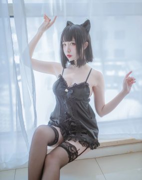 Cosplay日奈娇 私房双人猫耳