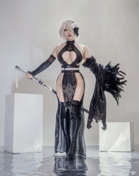 羊之甘露 – 2B同人旗袍X羊の机密