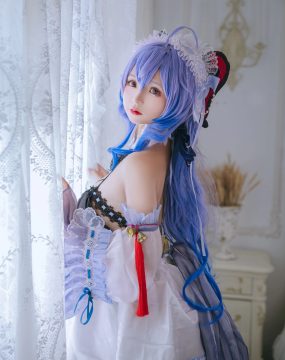 Cosplay日奈娇 – 甘雨女仆