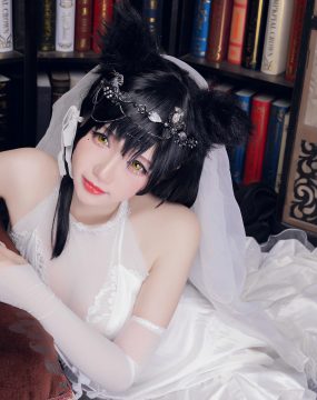 网红COS 雪晴Astra – 爱宕花嫁