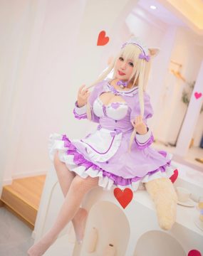 网红COS 貓田聖奈奈(桃之啾啾) – 椰子