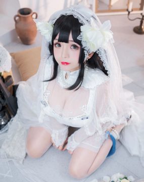 Cosplay日奈娇 – 95式婚纱